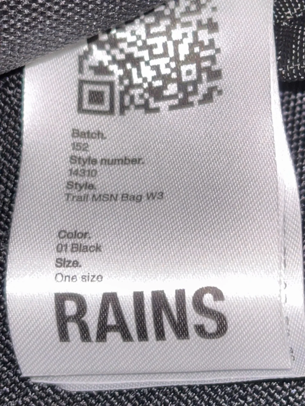 RAINS Trail MSN Waterproof Backpack